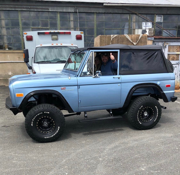 Custom 1970 Brittany Blue Ford Bronco {SOLD}